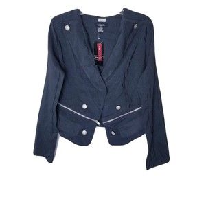 Liz Banks Limited Gray Blazer Jacket Women Size Large NWT